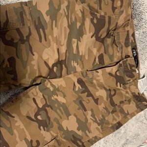 Camouflage Zara cargo pants